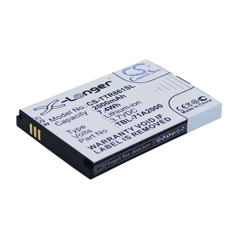 Li-ion Battery fits Tp-link, M5350, M7300, M7350 Ver 5 3.7V, 2000mAh Hotspot Cameron Sino Technology Limited