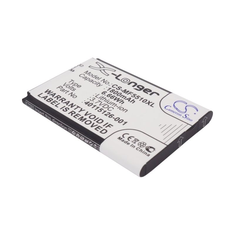 Li-ion Battery Fits Novatel Wireless, Mifi 500 Lte, Mifi 5510, Mifi 5510l 3.7v, 1800mah Hotspot Cameron Sino Technology Limited