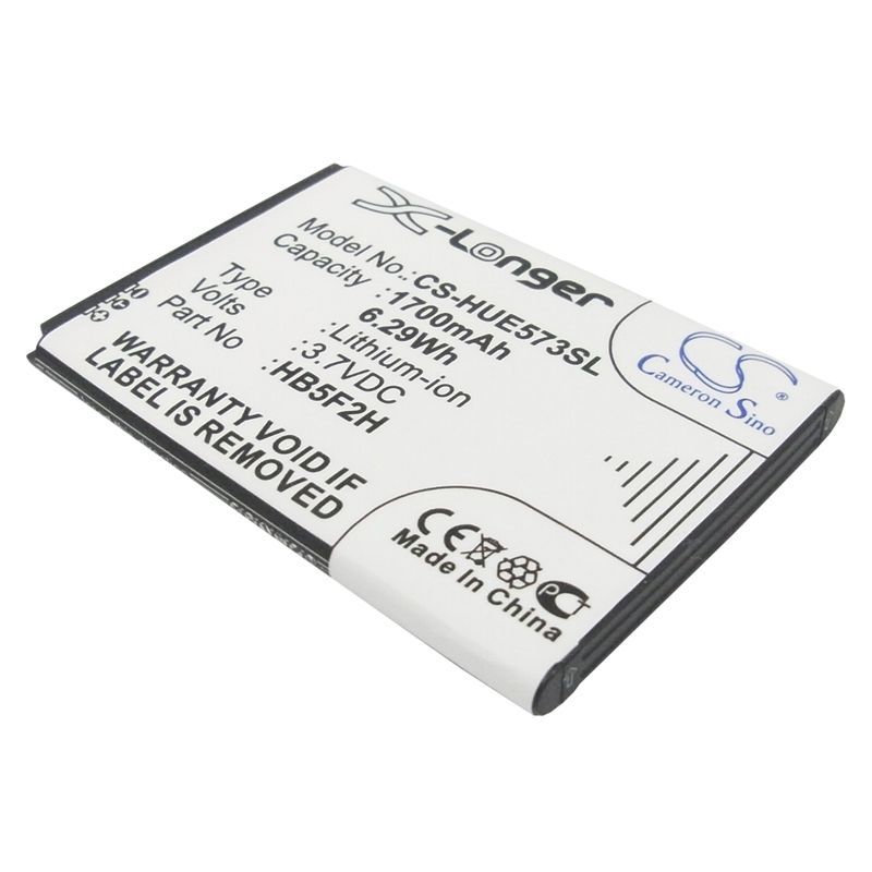 Li-ion Battery Fits Huawei, E5330, E5330bs-2, E5336 3.7v, 1700mah Hotspot Cameron Sino Technology Limited