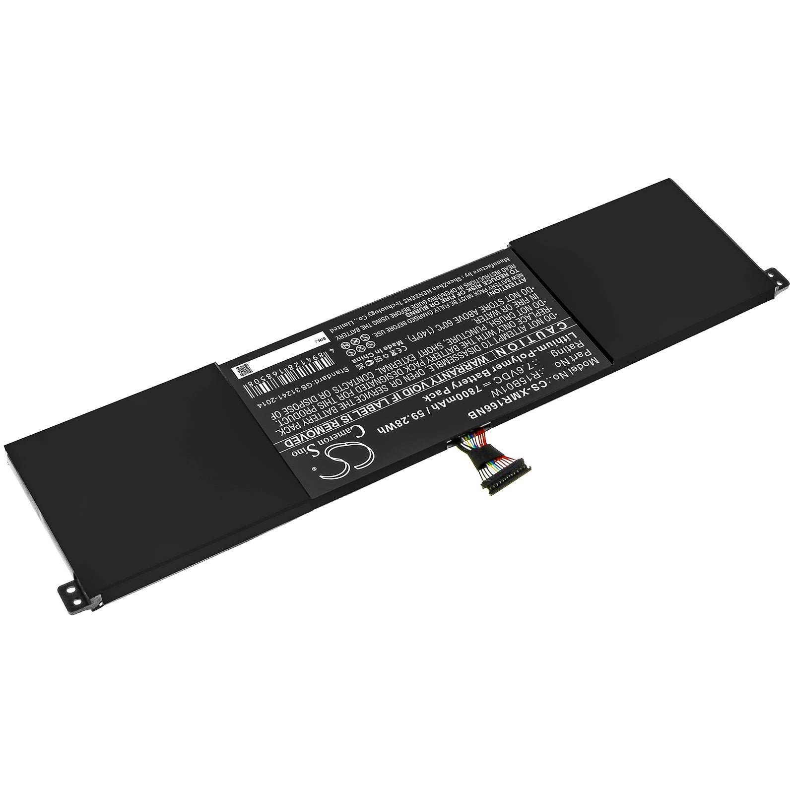 Li-ion Battery fits Xiaomi, Inchpro 15.6, Mi Pro 15.6 7.6V, 7800mAh Notebook & Laptop Cameron Sino Technology Limited