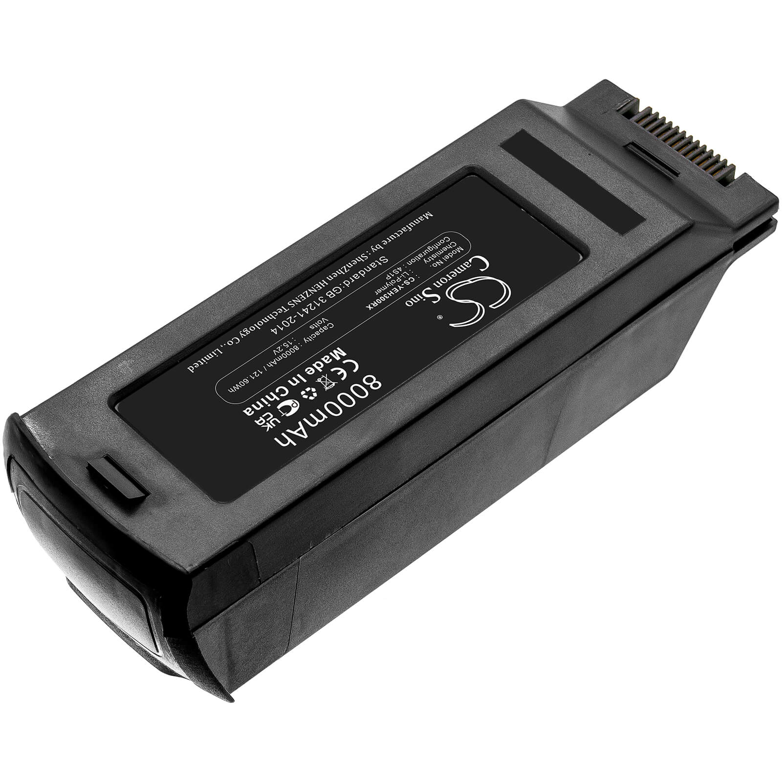 Li-Polymer Battery fits Yuneec, Typhoon H3 15.2V, 8000mAh Drones Cameron Sino Technology Limited