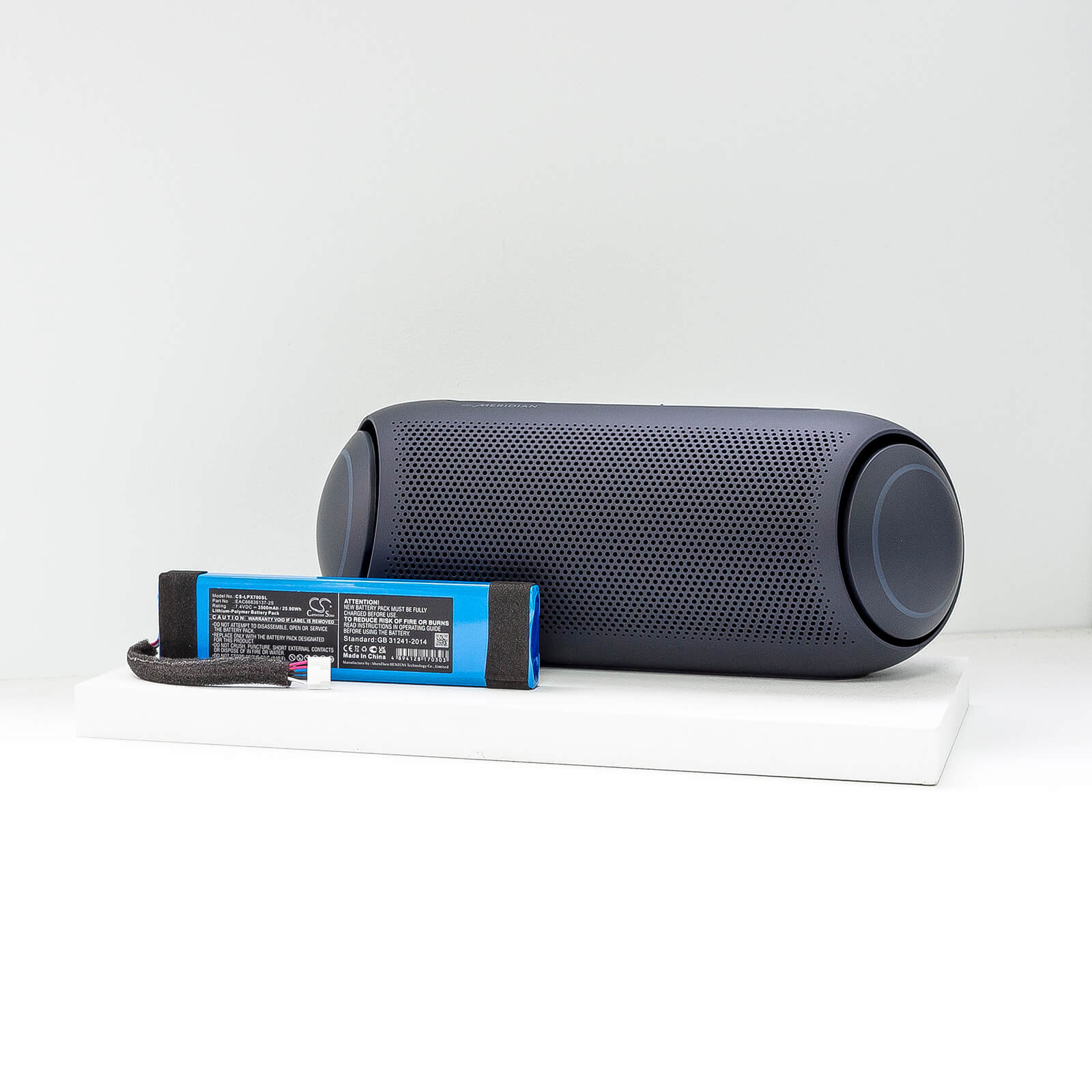 Li-Polymer Speaker Battery fits Lg, Xboom Go Pl7 7.4V, 3500mAh Speaker Cameron Sino Technology Limited