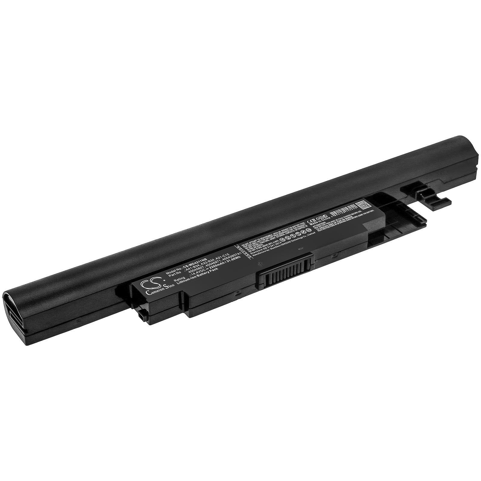 Li-ion Battery fits Haier, S500, S500-i54200g40t01ndts 14.4V, 2200mAh Notebook & Laptop Cameron Sino Technology Limited