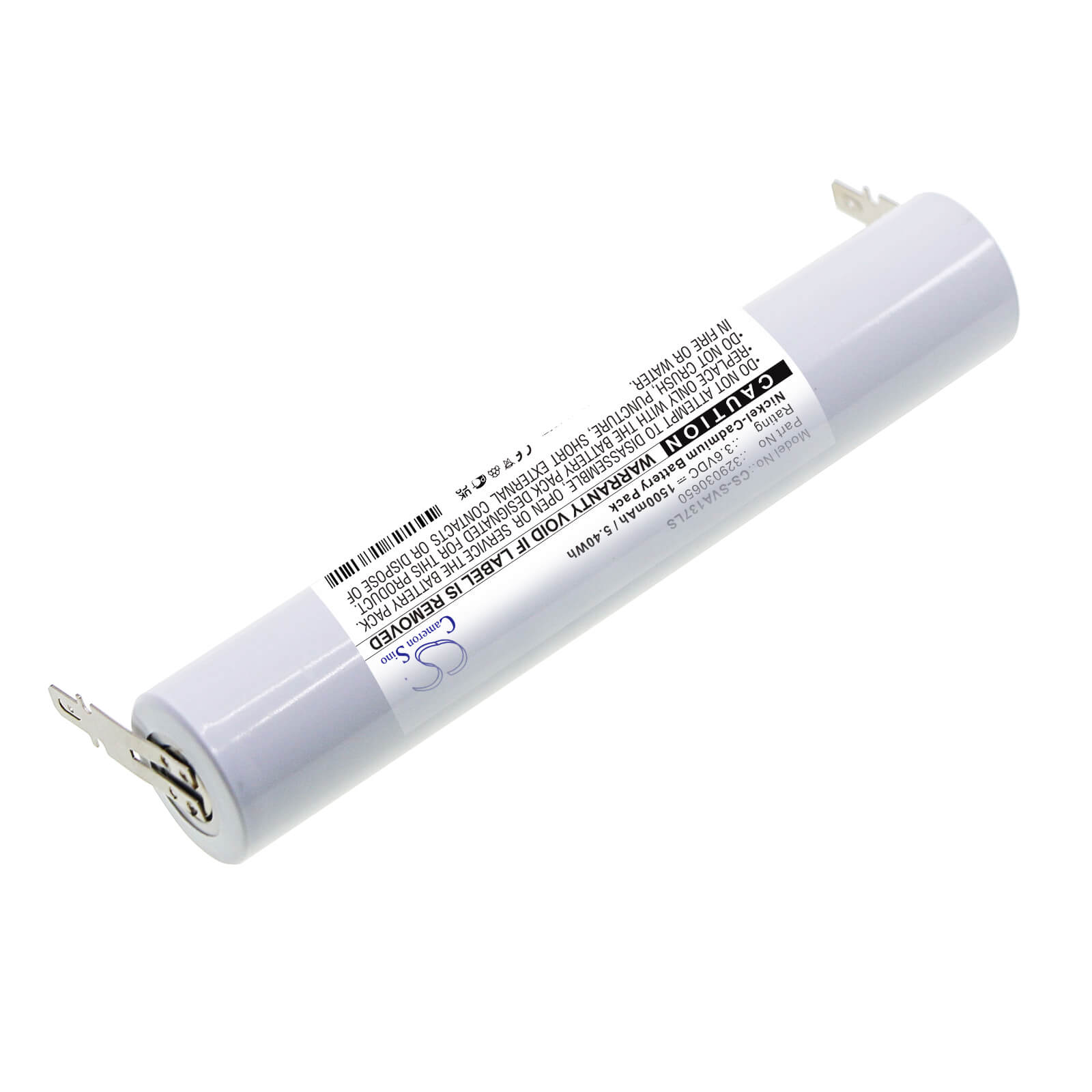 Ni-CD Battery fits Schneider, Vtd137 3.6V, 1500mAh / 5.40Wh Emergency Lighting Cameron Sino Technology Limited