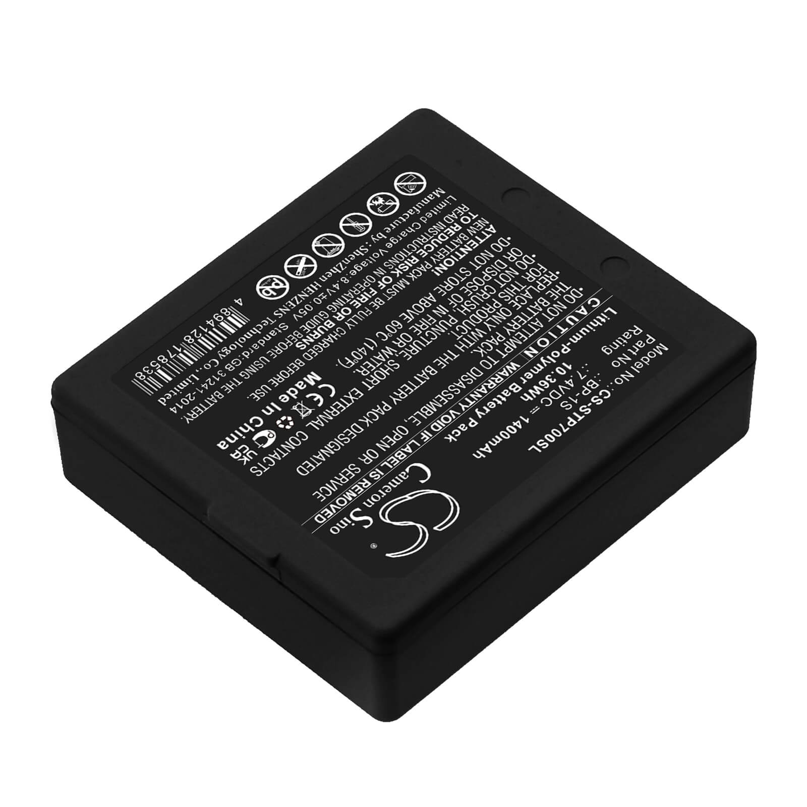 Li-Polymer Battery fits Stonex, P7 Controller, S3 7.4V, 1400mAh / 10.36Wh Equipment & Survey & Test Cameron Sino Technology Limited