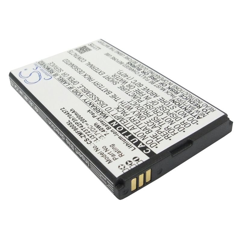 Li-ion Battery Fits Mts, 831ft, 833f, 833ft 3.7v, 2000mah Hotspot Cameron Sino Technology Limited