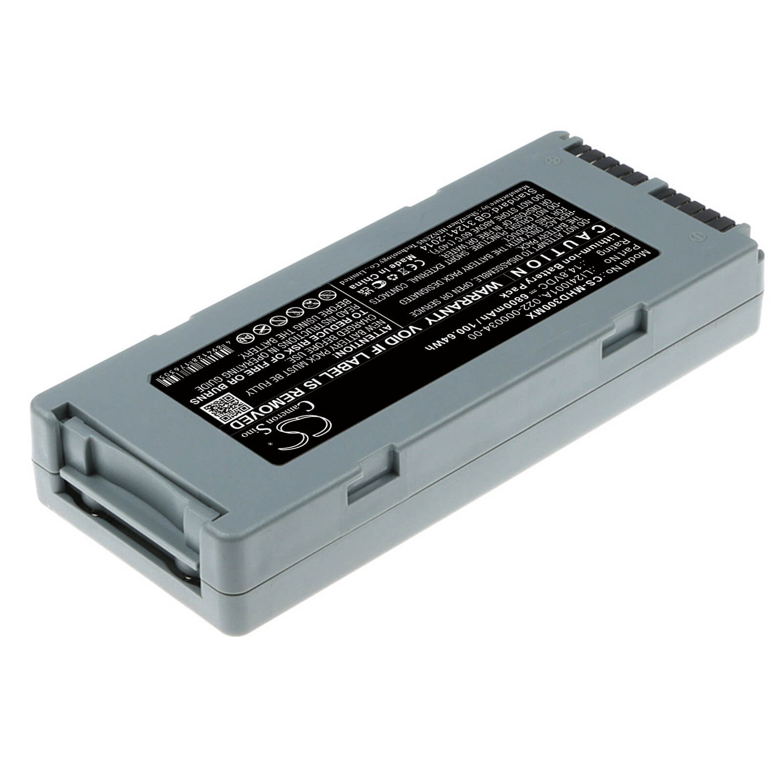 Li-ion Battery fits Mindray, Beneheart D1, Beneheart D2 14.8V, 6800mAh / 100.64Wh Medical Cameron Sino Technology Limited