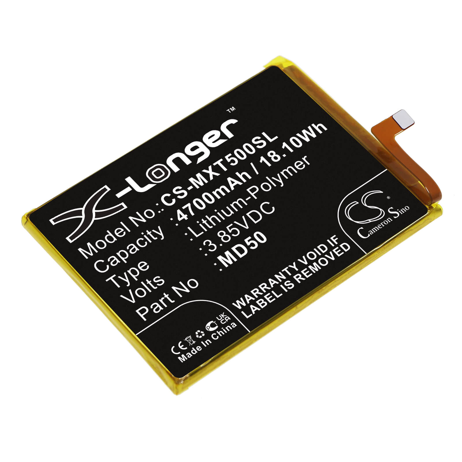 Li-Polymer Battery fits Motorola, Moto G Stylus 5g 2021, Xt2131 3.85V, 4700mAh / 18.10Wh Mobile & SmartPhone Cameron Sino Technology Limited