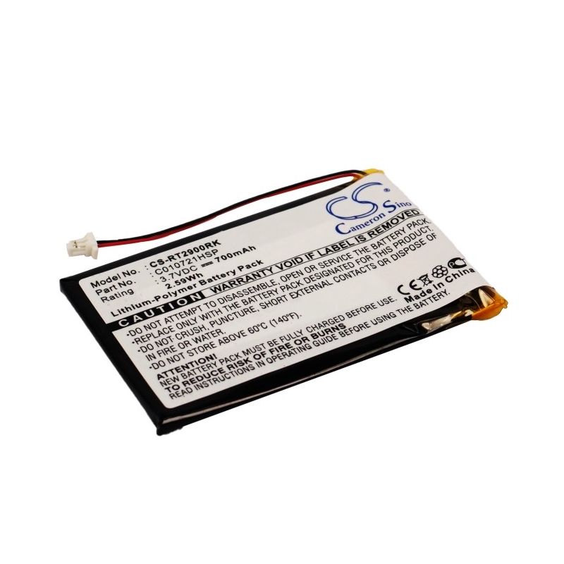 Li-Polymer Battery fits Rapoo, 2900 Touch, Rapoo 3.7V, 700mAh Keyboard,Mouse Cameron Sino Technology Limited