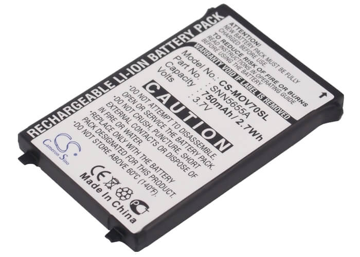 Li-ion Battery fits Motorola, V70 3.7V, 750mAh / 2.78Wh Mobile & SmartPhone Cameron Sino Technology Limited