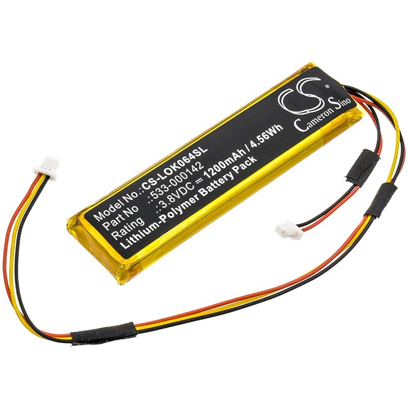 Li-Polymer Battery fits Logitech, Craft, Y-r0064, 3.8V, 1200mAh Keyboard,Mouse Cameron Sino Technology Limited