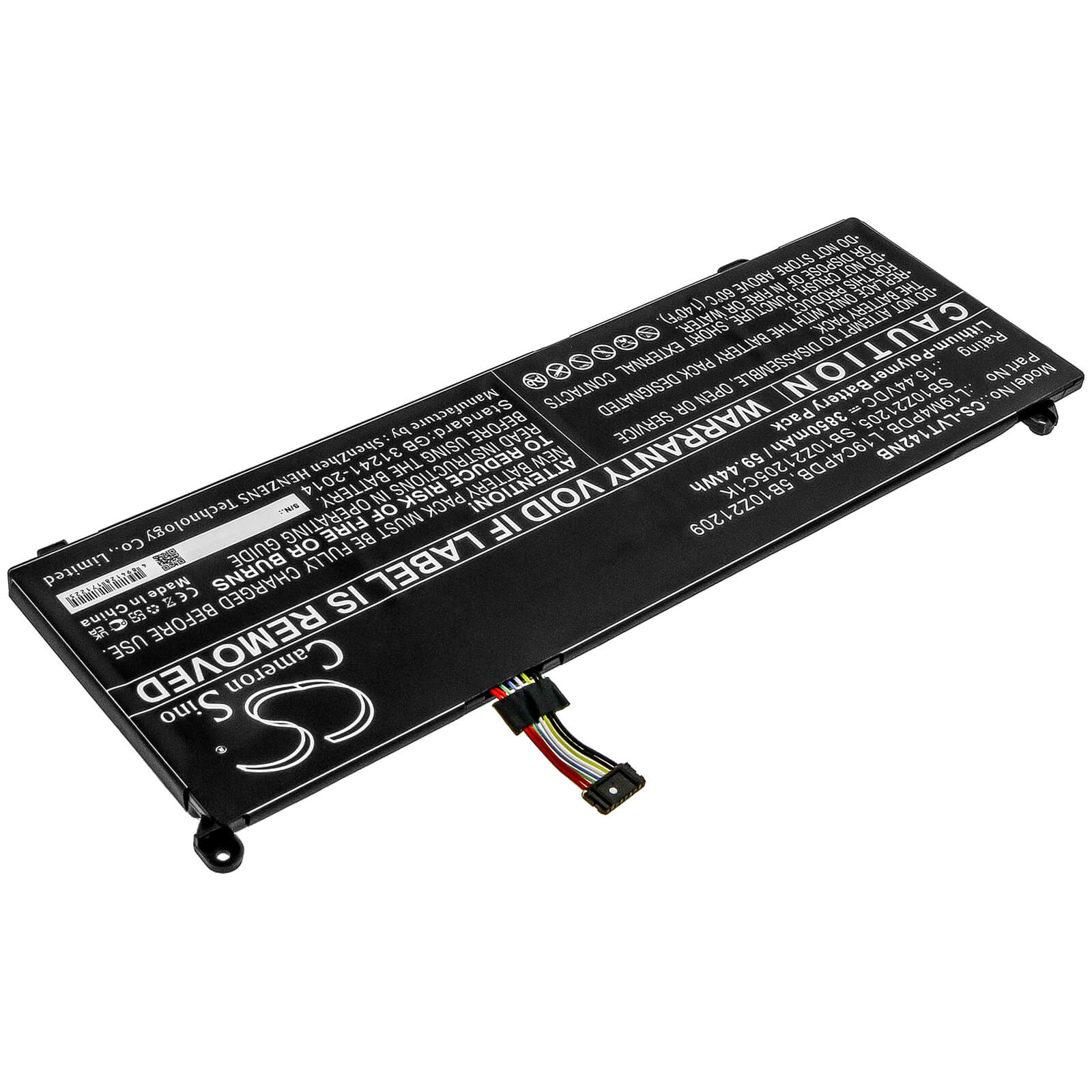 Li-Polymer Battery fits Lenovo, Thinkbook 14 2021, Thinkbook 14 2021 15.44V, 3850mAh / 59.44Wh Notebook & Laptop Cameron Sino Technology Limited
