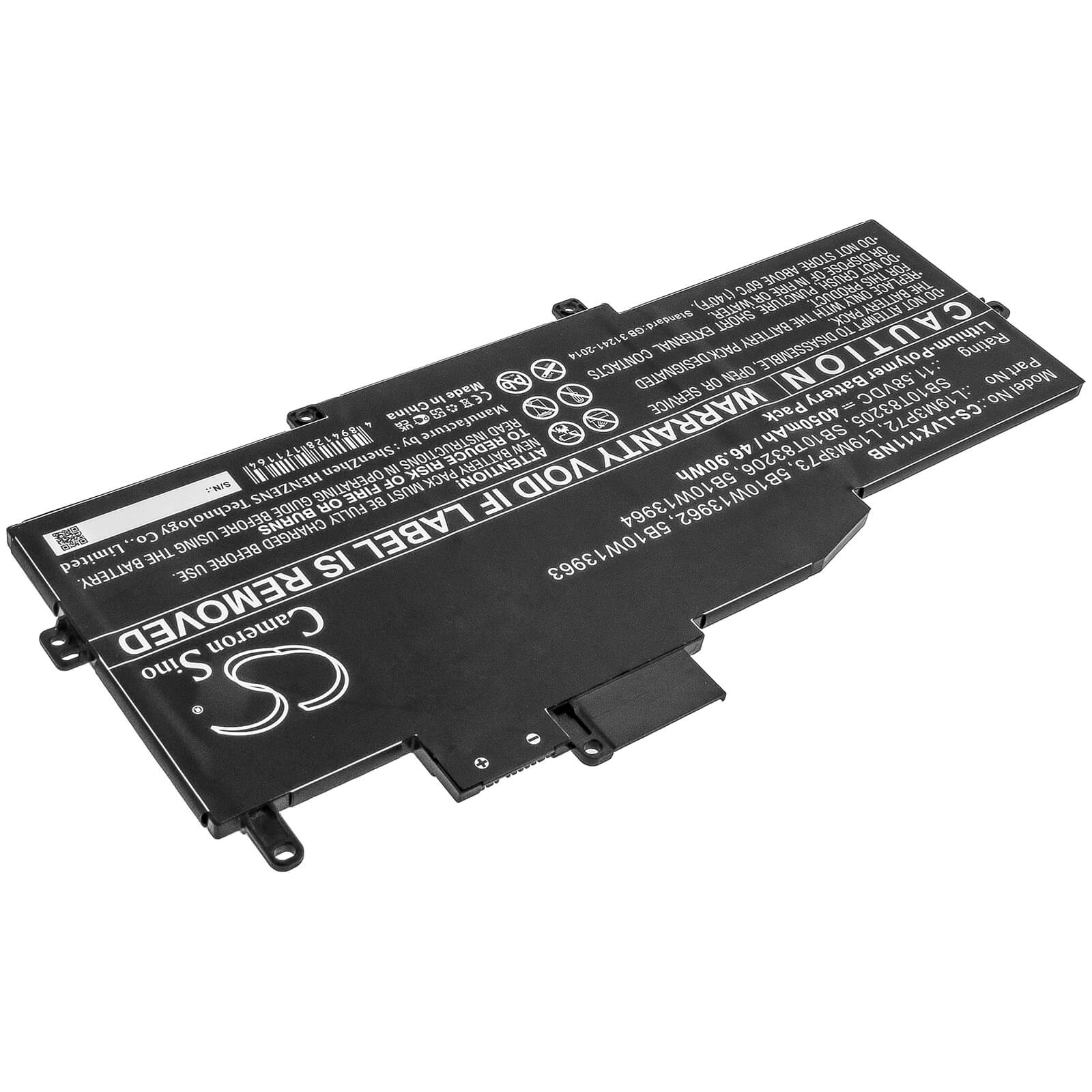 Li-Polymer Battery fits Lenovo, Thinkpad X1 Nano, Thinkpad X1 Nano Gen 1-20un000 11.58V, 4050mAh / 46.90Wh Notebook & Laptop Cameron Sino Technology Limited