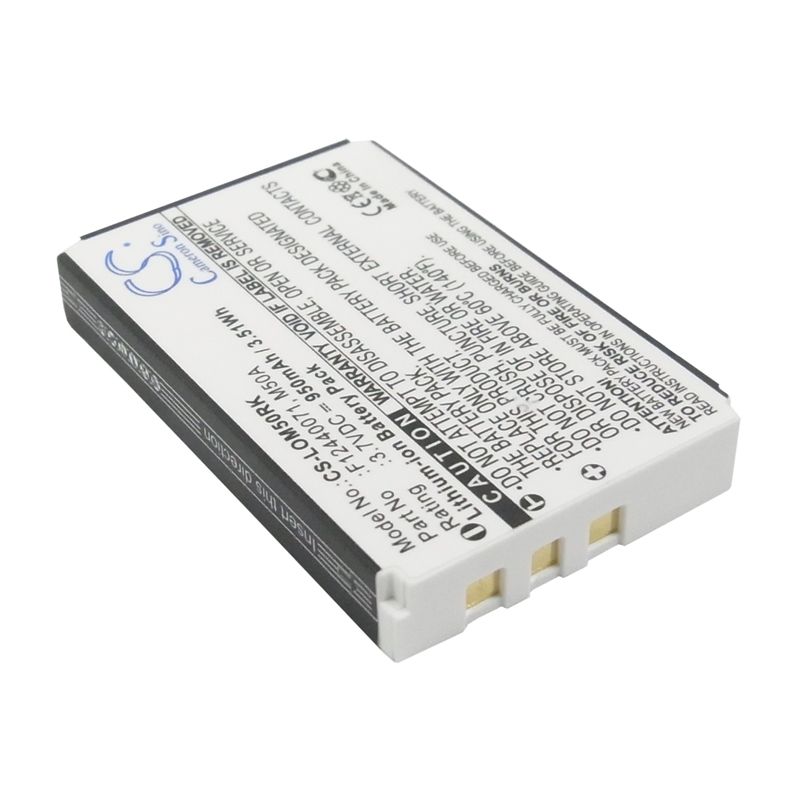 Li-ion Battery Fits Logitech, Dinovo Edge, Dinovo Mini, Y-ray81 3.7v, 950mah Keyboard,Mouse Cameron Sino Technology Limited