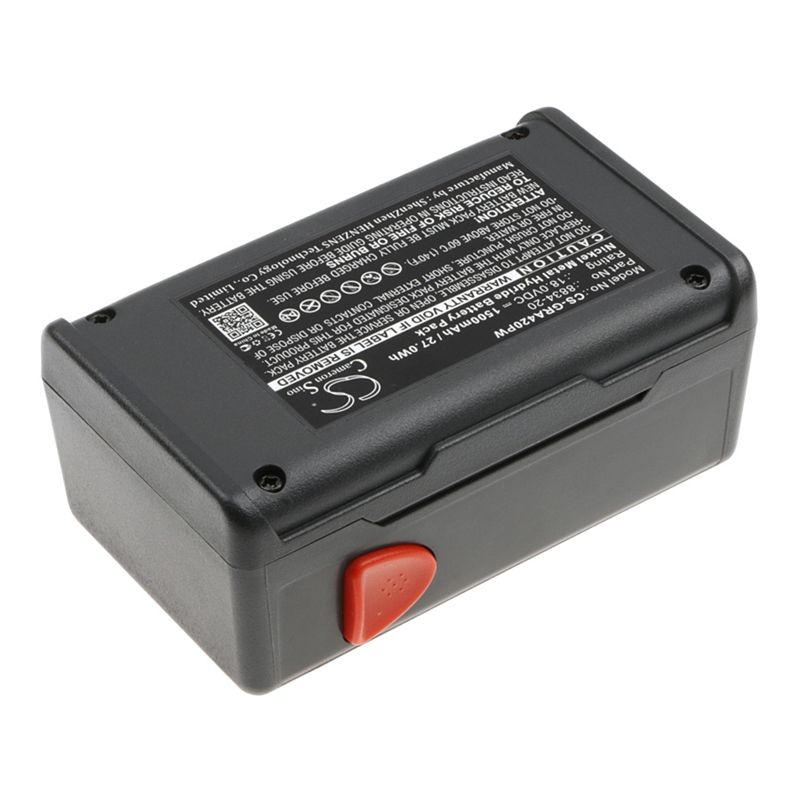 Ni-mh Battery Fits Gardena, 648844, 648872, Heckenschere Easycut 42 Accu 18.0v, 1500mah Gardening Tools Cameron Sino Technology Limited