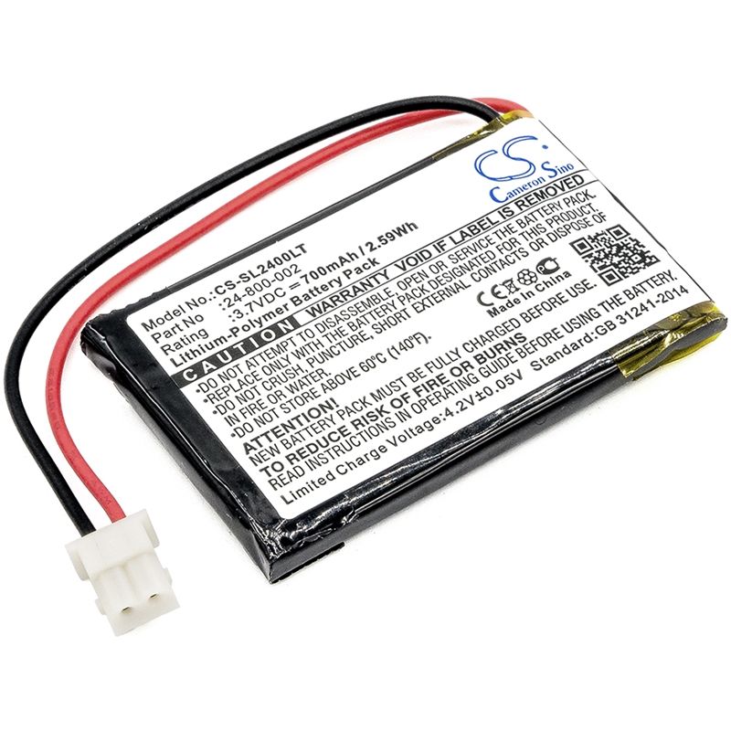 Li-polymer Battery Fits Solar Led Light, Sl-24000, Solar Led Light 3.7v, 700mah LED Light Cameron Sino Technology Limited