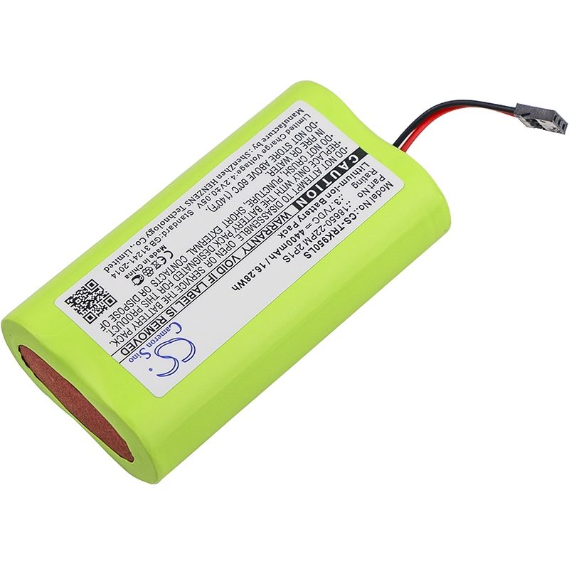 Li-ion Battery fits Trelock, Ls 950, Ls950, 3.7V, 4400mAh Bicycles Flashlights Cameron Sino Technology Limited