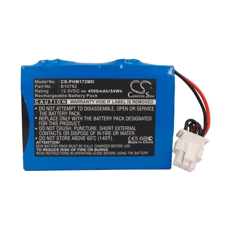 Sealed Lead Acid Battery fits Hp, 1722a, 1723a, 1724a 12.0V, 4500mAh Medical Cameron Sino Technology Limited