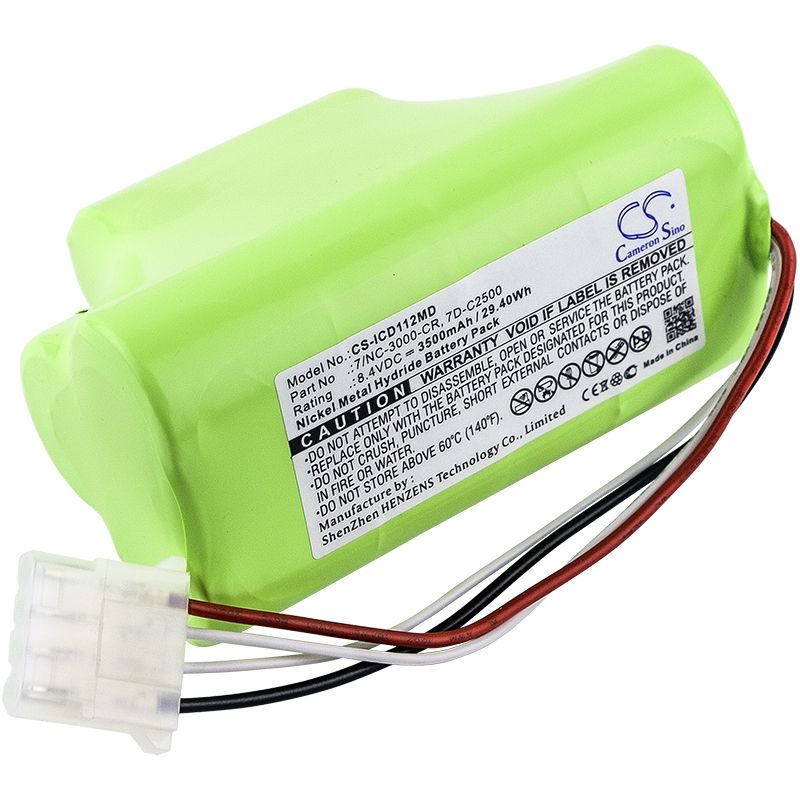 Ni-MH Battery fits Innomed, Heartscreen 112d, Innomed 8.4V, 3500mAh Medical Cameron Sino Technology Limited