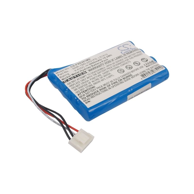 Ni-MH Battery fits Fukuda, Cardimax Fx-3010, Fx-3010, 9.6V, 2000mAh Medical Cameron Sino Technology Limited