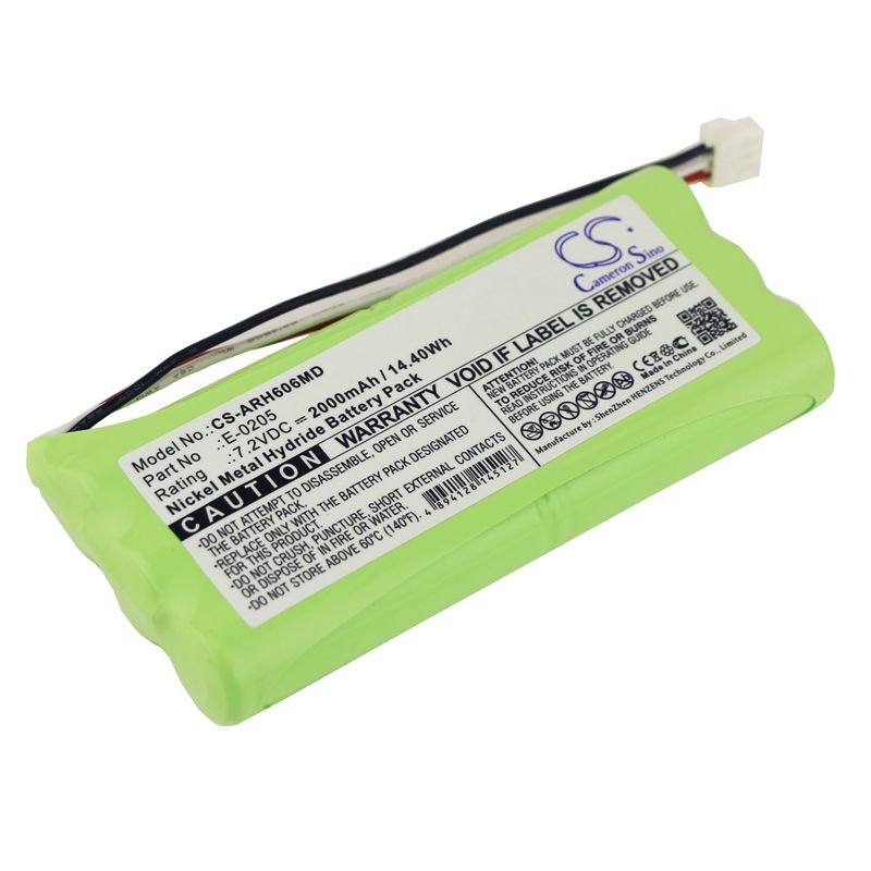 Ni-MH Battery fits Aaronia Ag, Spectran Hf-6060 V1, Spectran Hf-6060 V4, 7.2V, 2000mAh Medical Cameron Sino Technology Limited