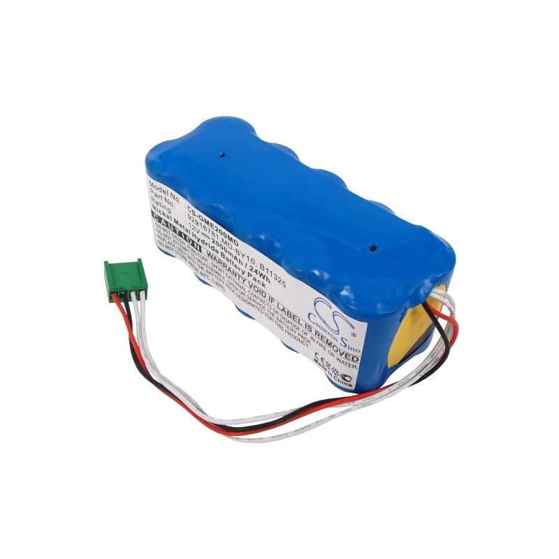 Ni-MH Battery fits Ge, Dash 2000, Dash2000, Marquette Medical Systems Dash 2000 12.0V, 2000mAh Medical Cameron Sino Technology Limited