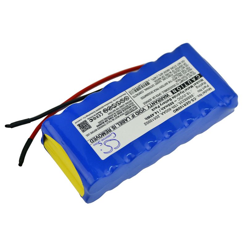 Ni-MH Battery fits Ge, Responder 1000, Responder 1100, Scp 840 18.0V, 800mAh Medical Cameron Sino Technology Limited