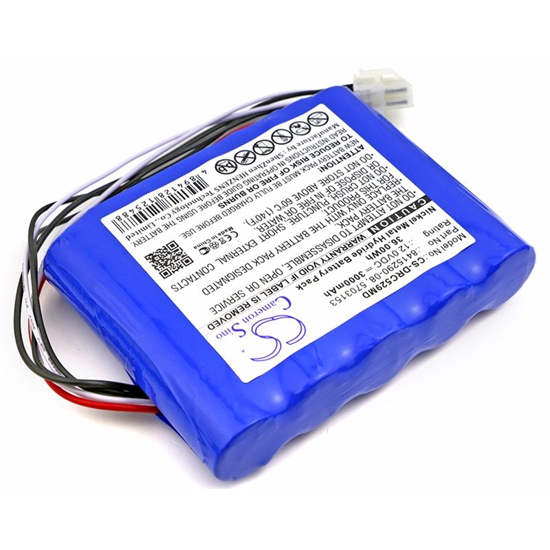 Ni-MH Battery fits Drager, Carina Niv Ventilator, Drager 12.0V, 3000mAh Medical Cameron Sino Technology Limited