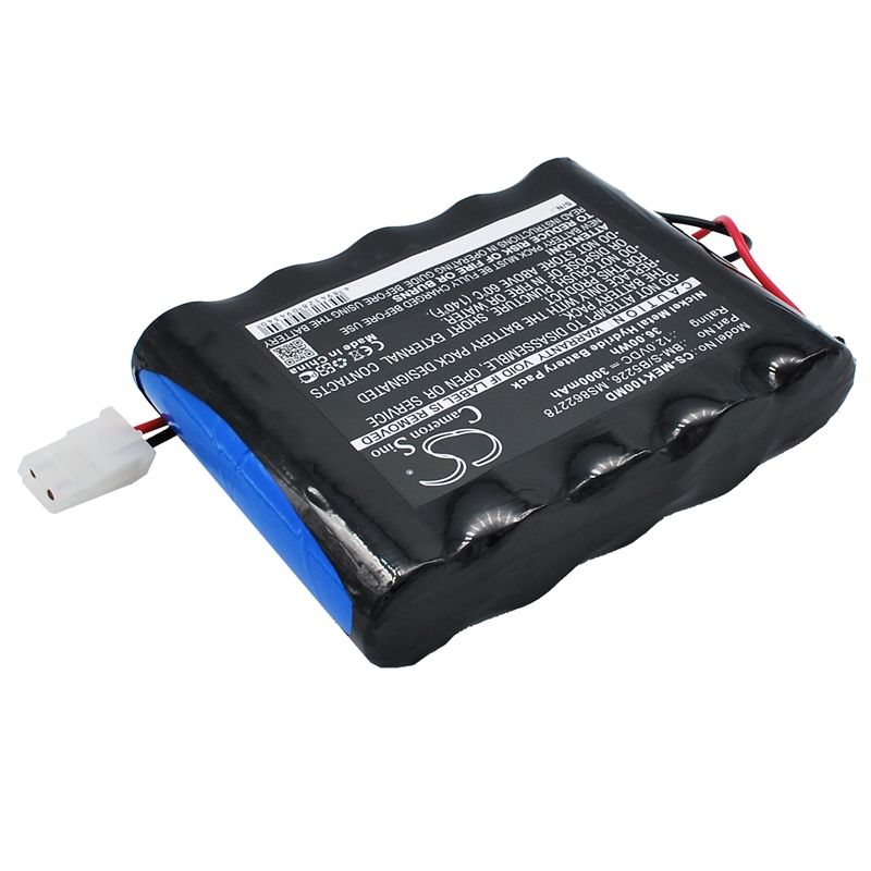 Ni-MH Battery fits Burdick, Corp Elite Ek10, Ek10, Elite 2 12.0V, 3000mAh Medical Cameron Sino Technology Limited
