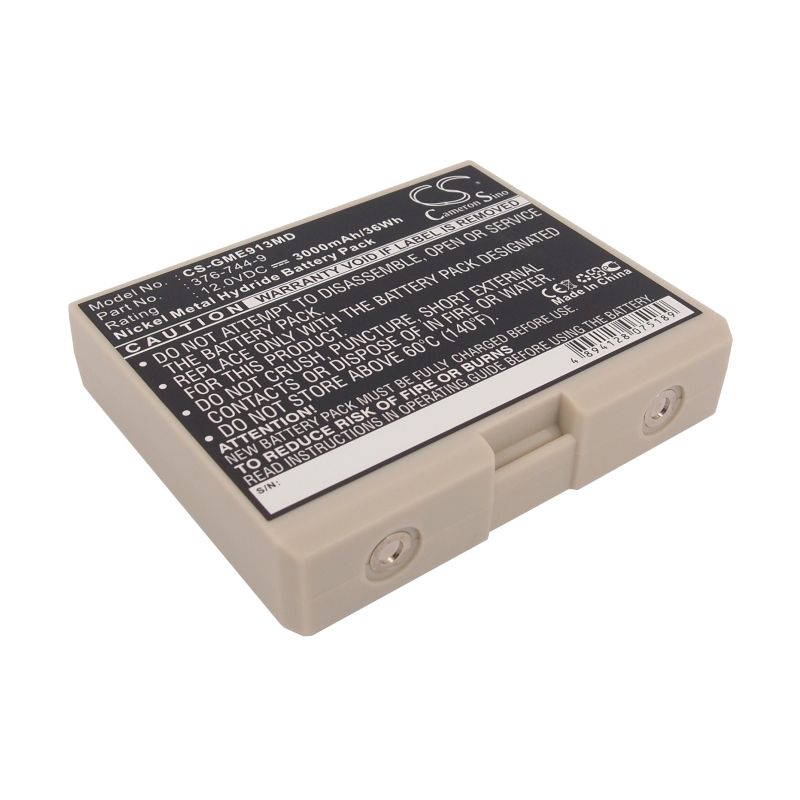 Ni-MH Battery fits Ge, Cardioserv, Hellige Defibrillator, Scp-913 12.0V, 3000mAh Medical Cameron Sino Technology Limited