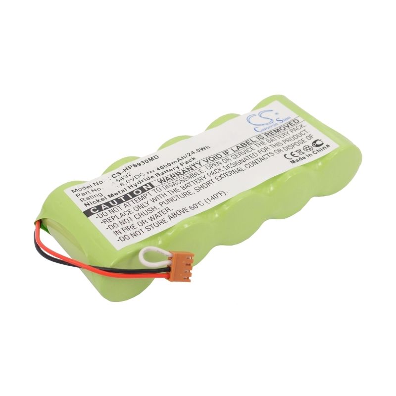 Ni-MH Battery fits Healthdyne, 930 Pulse Oximeter, Smart Monitor 900s, Smart Monitor 930s 6.0V, 4000mAh Medical Cameron Sino Technology Limited