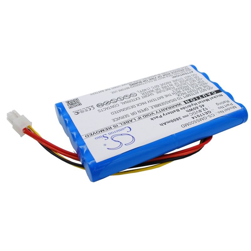 Ni-mh Battery Fits Ge, Datex-ohmeda S/5, Datex-ohmeda S/5 Patient Monitor, Datex-ohmeda S/5cam 12.0v, 3800mah Medical Cameron Sino Technology Limited