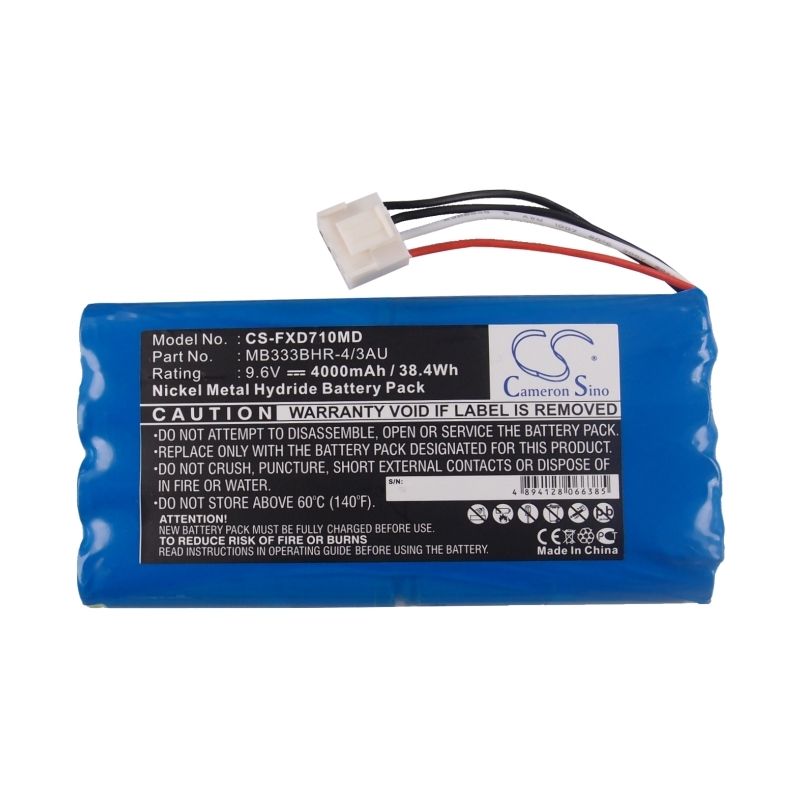 Ni-MH Battery fits Fukuda, Cardimax Fx-7100, Cardimax Fx-7102, Fcp-7101 9.6V, 4000mAh Medical Cameron Sino Technology Limited
