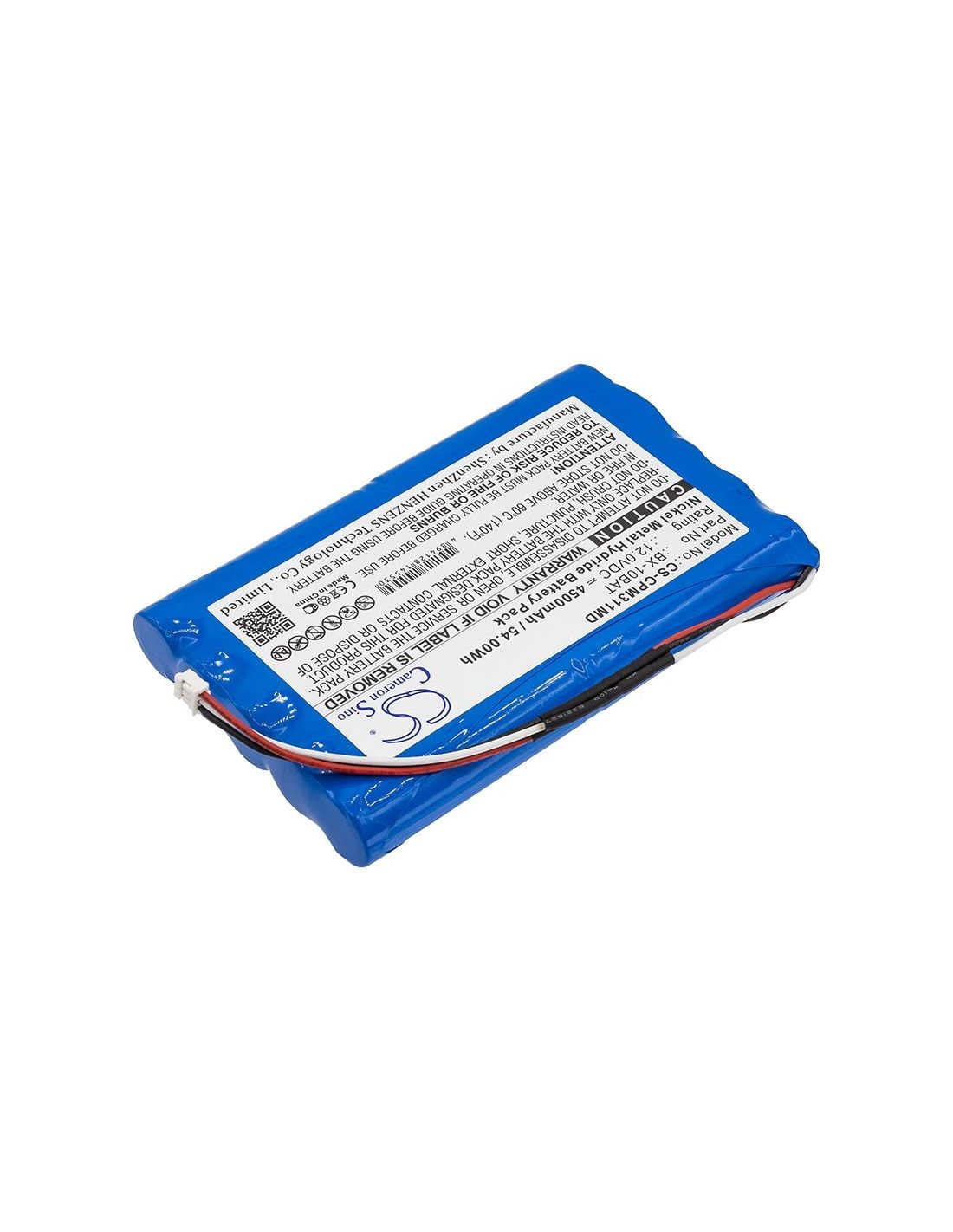 Ni-MH Battery fits Colin Medical, Press-mate Pal 3110, Press-mate Pal 3110p, 12.0V, 4500mAh Medical Cameron Sino Technology Limited