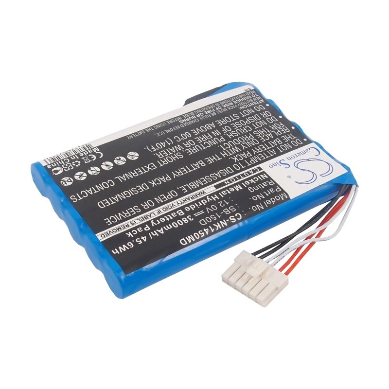 Ni-MH Battery fits Nihon Kohden, Ecg-1400, Ecg-1450, Ecg-1500 12.0V, 3800mAh Medical Cameron Sino Technology Limited