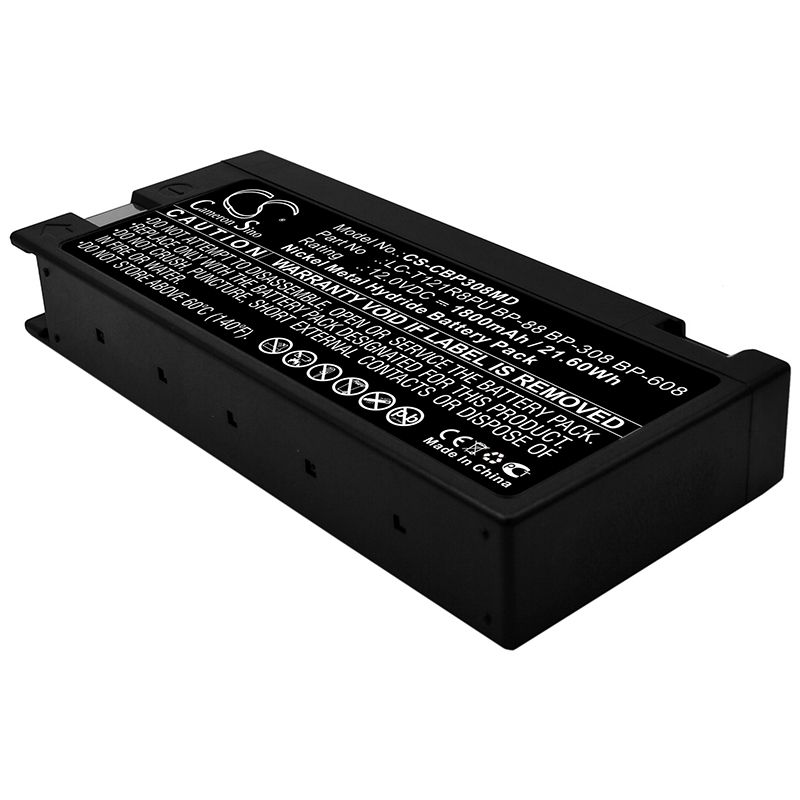 Ni-MH Battery fits Cardiac, Science 9001, Science 9004, Chinon 12.0V, 1800mAh Medical Cameron Sino Technology Limited