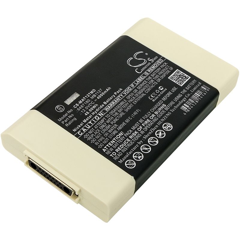 Ni-MH Battery fits Maquet, Critical Care Ab, Servo I, Servo S 12.0V, 4000mAh Medical Cameron Sino Technology Limited