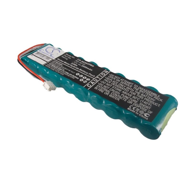 Ni-MH Battery fits Nihon Kohden, 6511, 9130p, 9620p 12.0V, 2000mAh Medical Cameron Sino Technology Limited