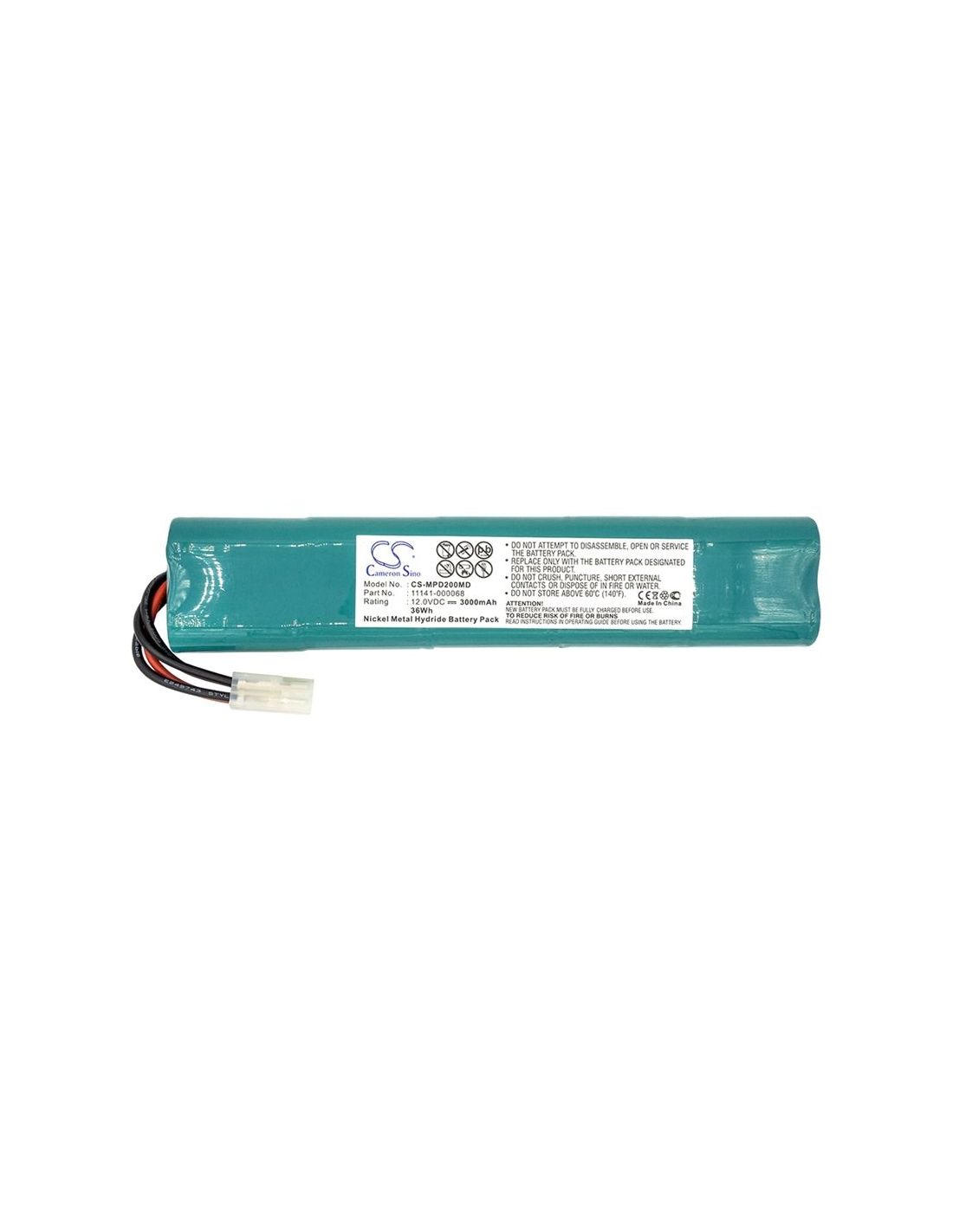 Ni-mh Battery Fits Medtronic, Lifepak 20, Lp20, Physio-control Lifepak 20 12.0v, 3000mah Medical Cameron Sino Technology Limited