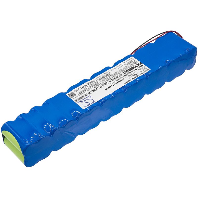 Ni-MH Battery fits Smiths, Wzl-506 12.0V, 6000mAh Medical Cameron Sino Technology Limited