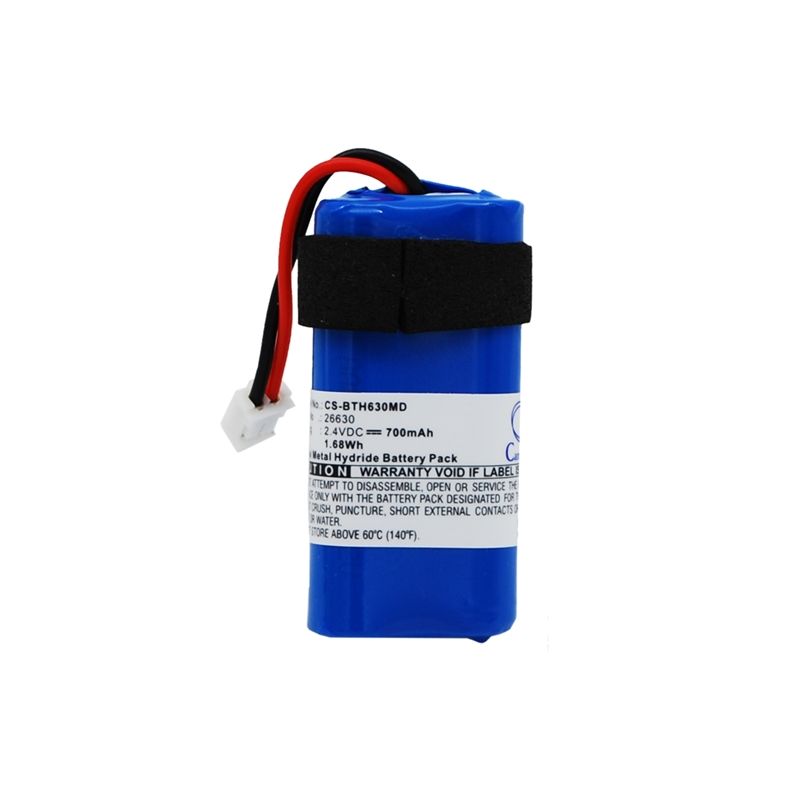Ni-MH Battery fits Brandtech, Accu-jet Pro, Rainin, Controller Px-100 2.4V, 700mAh Medical Cameron Sino Technology Limited