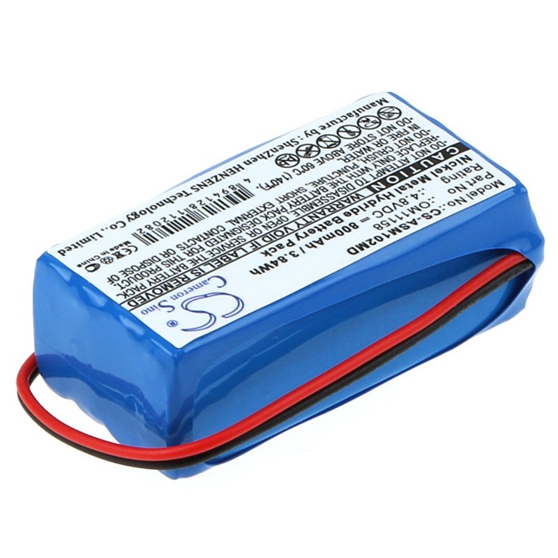 Ni-MH Battery fits Air Shields-vickers, Jm102 Jaundice Mete, Air Shields-vickers 4.8V, 800mAh Medical Cameron Sino Technology Limited