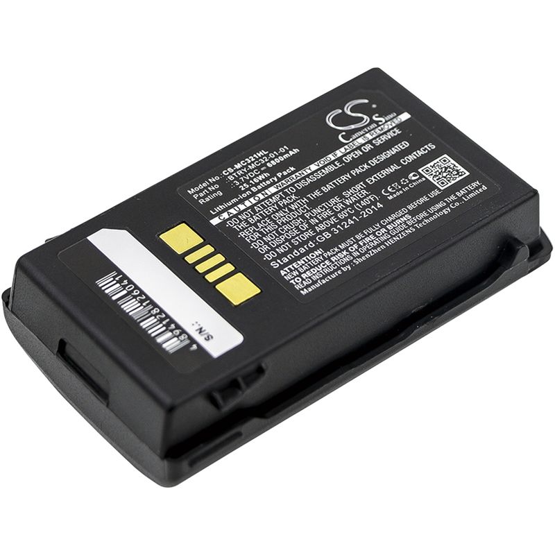 6800Mah, Li-ion Battery fits Motorola, Mc3200, Mc32n0, Zebra 3.7V Barcode Scanner Cameron Sino Technology Limited
