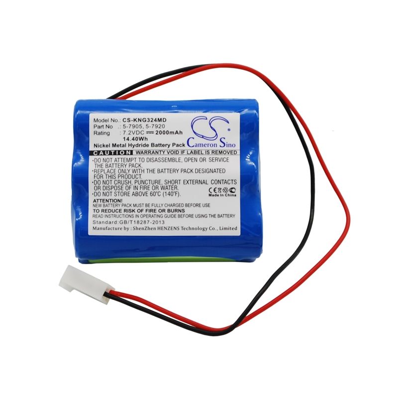 Ni-MH Battery fits Kangaroo, Control Enteral Feeding Pump, Pump 324, 7.2V, 2000mAh Medical Cameron Sino Technology Limited