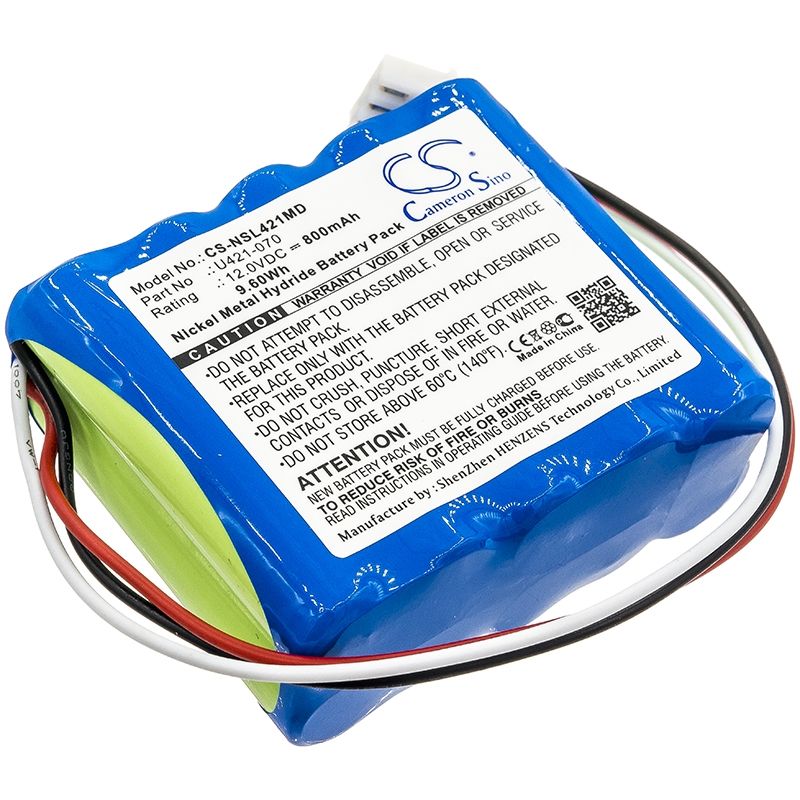 Ni-MH Battery fits Nsk, Endomate Dt, Endo-mate Dt, 12.0V, 800mAh Medical Cameron Sino Technology Limited