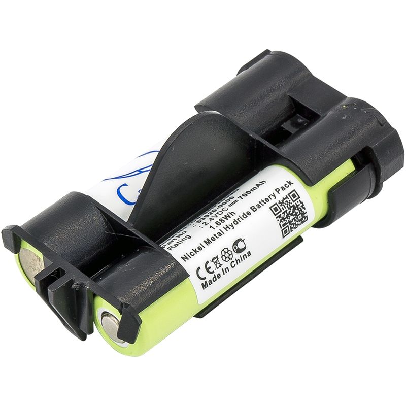 Ni-MH Battery fits Braun, Thermoscan Pro 4000, Thermoscan Pro 4000 Ear Thermometer, Welch-allyn 2.4V, 700mAh Medical Cameron Sino Technology Limited