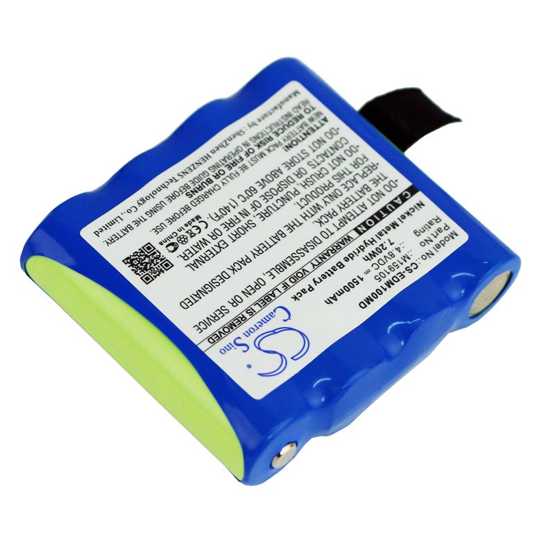 Ni-MH Battery fits Edan, Cs-01, H100, H100b 4.8V, 1500mAh Medical Cameron Sino Technology Limited