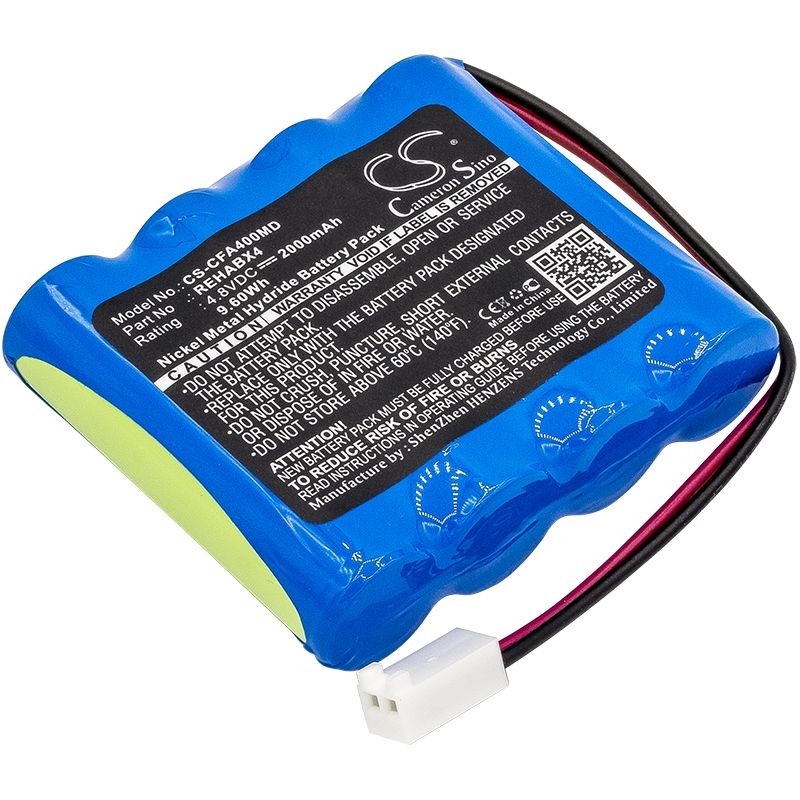 Ni-mh Battery Fits Cefar, 2652, Activ X 4, Activx4 4.8v, 2000mah Medical Cameron Sino Technology Limited