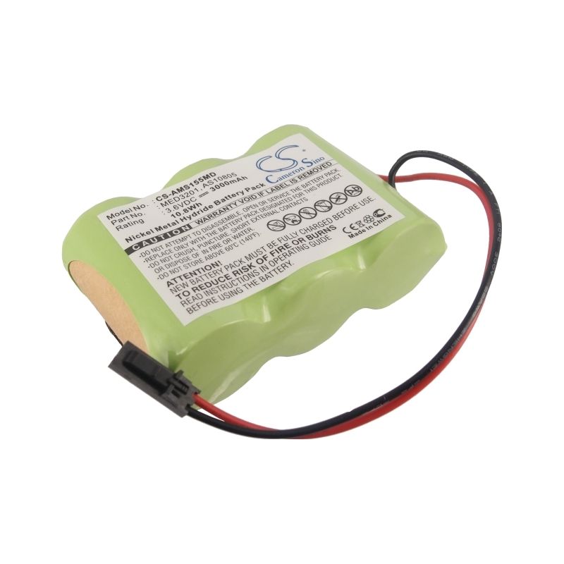 Ni-mh Battery Fits Alaris Medicalsystems, 1550 Med System 3 2860 Infusion Pump, 2860, 2863 3.6v, 3000mah Medical Cameron Sino Technology Limited