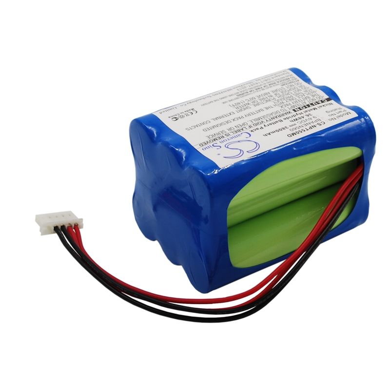 Ni-MH Battery fits Nellcor Puritan Bennett, N550b, N-550b Pulse Oximeter, N560 9.6V, 3800mAh Medical Cameron Sino Technology Limited
